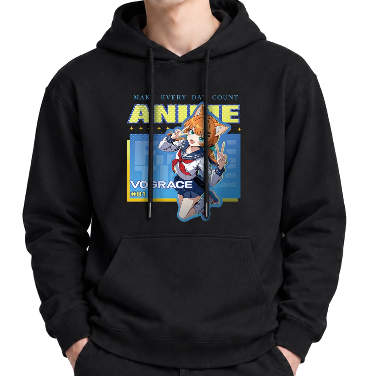 Custom Heavyweight Fleece Pullover Hoodie